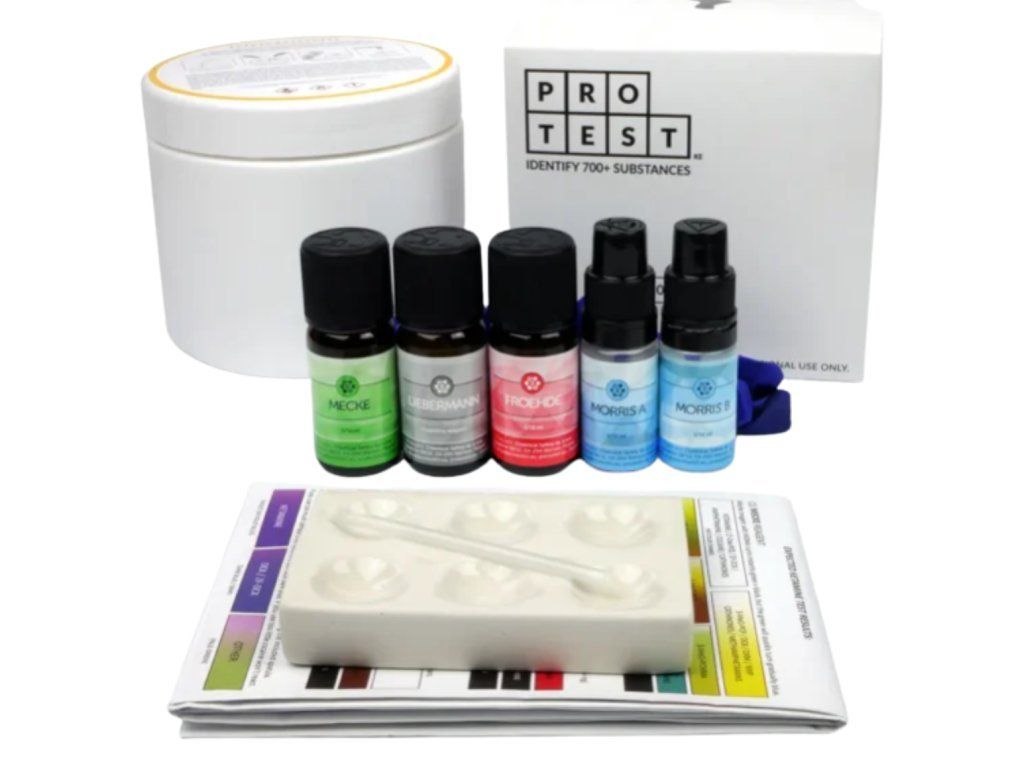 PRO Test Kit pro ketamin a příměsi — 4 činidla