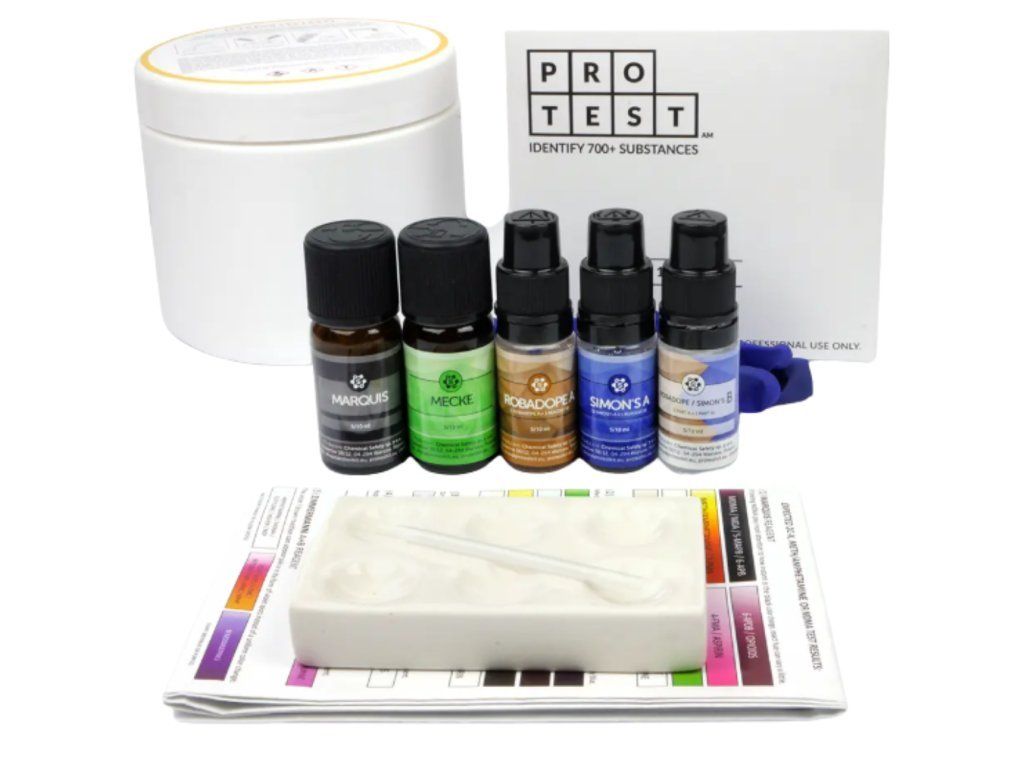 PRO Test Kit pro metamfetamin a příměsi — 4 činidla