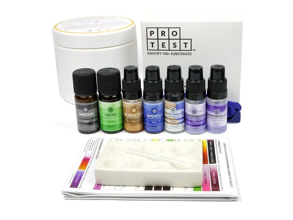 PRO Test Kit pro MDMA a příměsi — 5 činidel