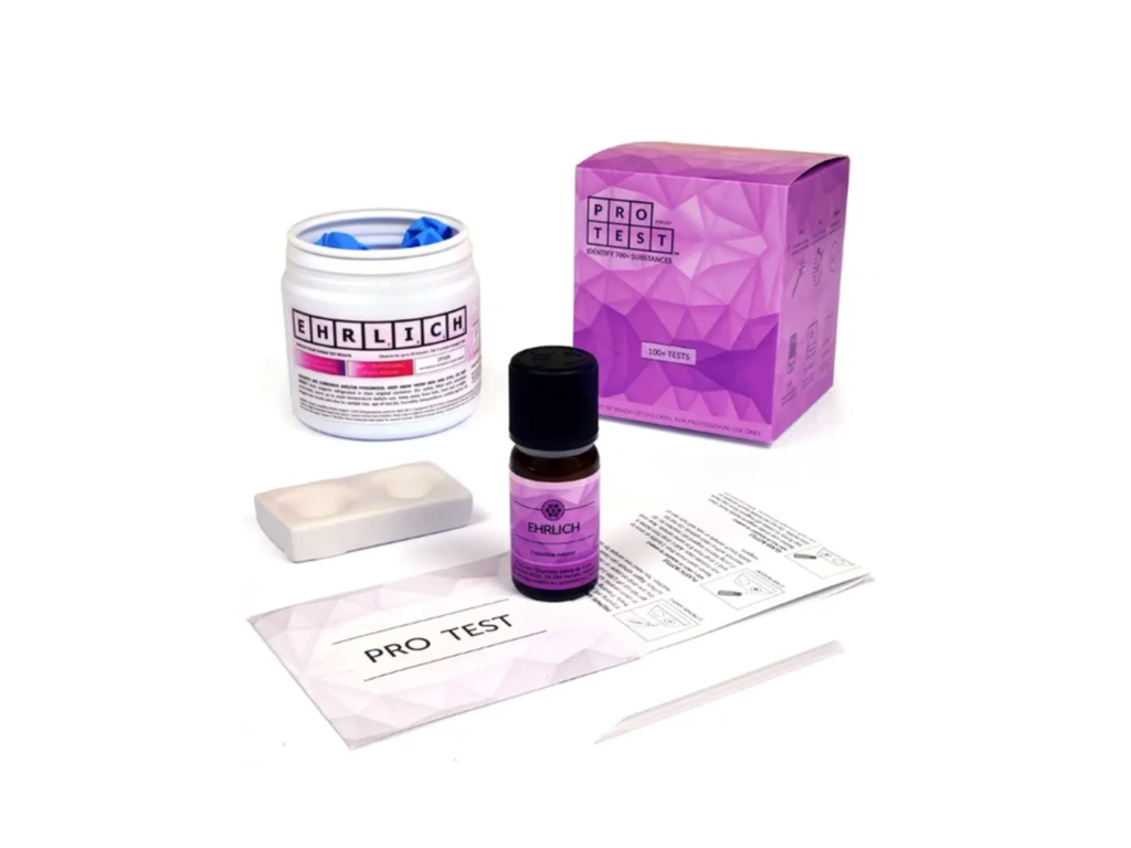 EHRLICH Reagent Test Kit PRO Test — Ehrlichovo činidlo až na 100 testů
