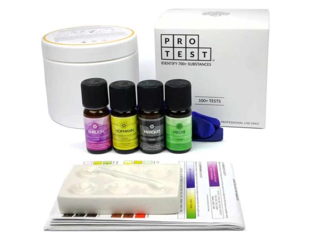 PRO Test Kit pro DMT a příměsi — 4 činidla