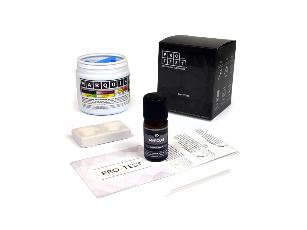 MARQUIS Reagent Test Kit PRO Test — Marquisovo činidlo až na 100 testů