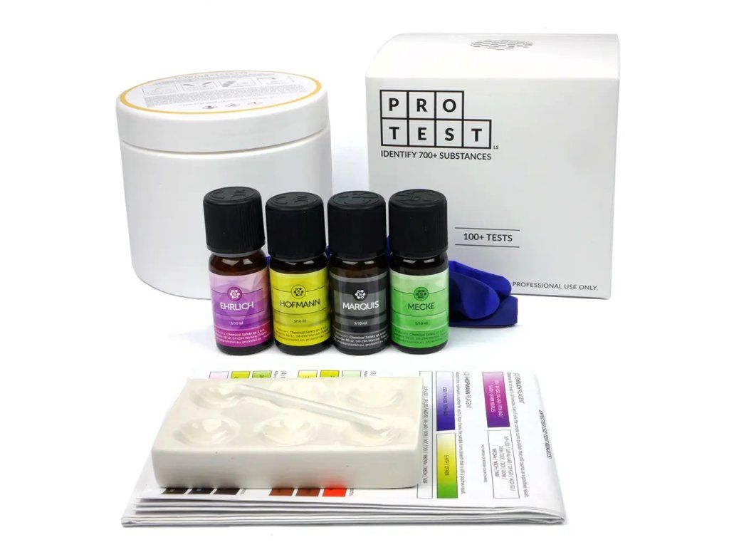 PRO Test Kit pro LSD a příměsi — 4 činidla až na 100 testů